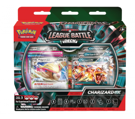 DECK BATALHA DE LIGA CHARIZAR