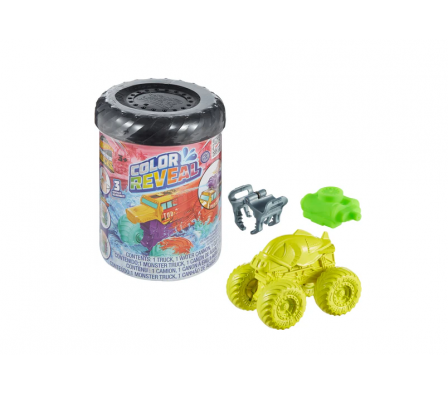 Hot Wheels Monster Trucks Color Reveal Water Blast