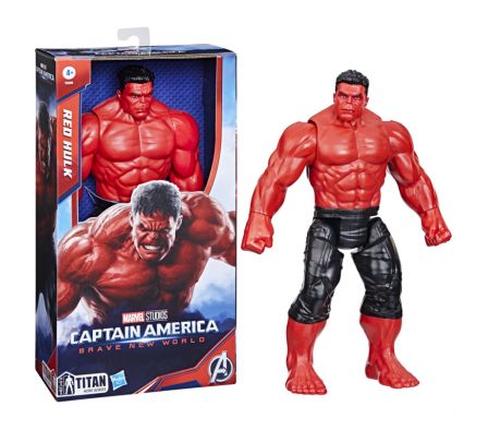 CAP NWO DLX TITAN HERO HULK ROJO