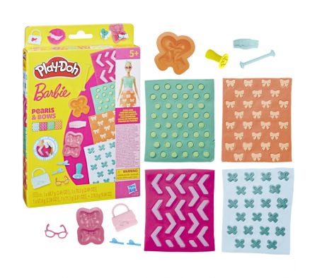 PD BARBIE PATRON DE DISEÑOS - PERLAS Y LAZOS