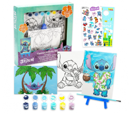 Stitsh pinta con tempera