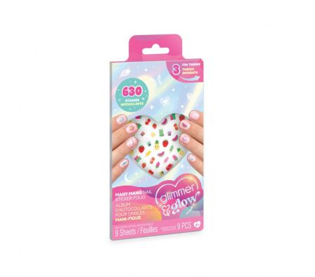 Make It Real Set de adhesivos para uñas Many Manis 