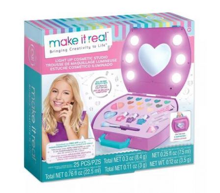 Make It Real Estudio de cosméticos con luces 