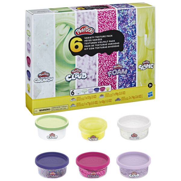 PLAYDOH 6 VARIETY TEXTURE PACK